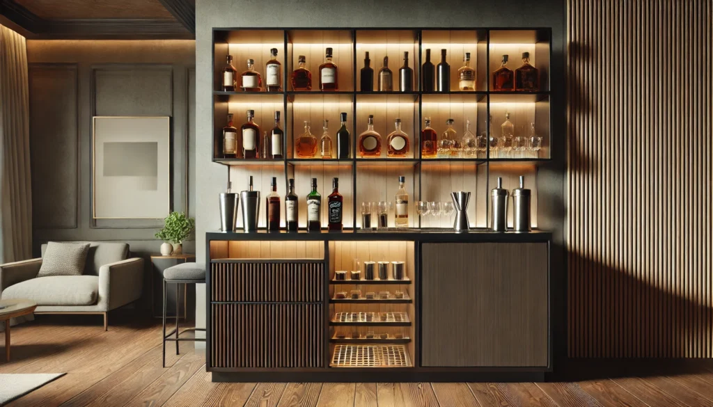 Allestire un Home Bar Perfetto: il Mobiliario